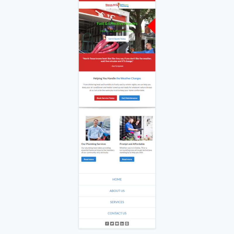 Rescue America/Green Plumbing