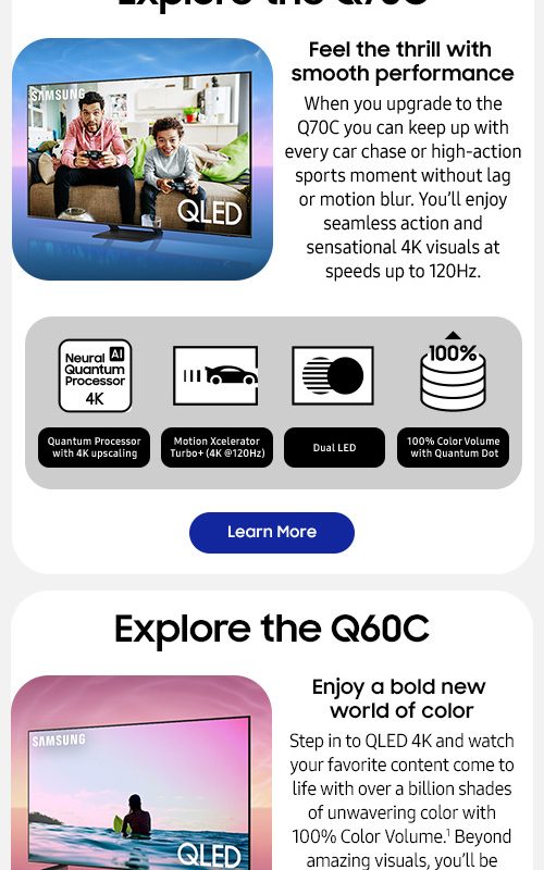 Q70C QLED 4k TV